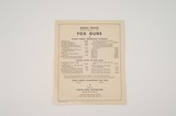 1938 A.H.FOX CATALOG AND PRICE LIST - 3 of 5