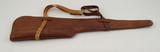 VINTAGE LEATHER SCABBORD FOR SCOPED RIFLE - 2 of 2
