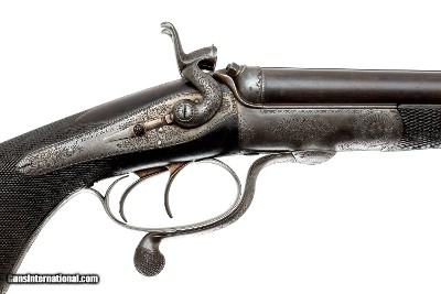 J RIGBY UNDERLEVER HAMMER GUN SXS 410