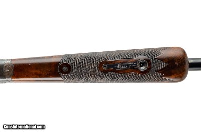 ITHACA GRADE 4 KNICK SINGLE BARREL TRAP GUN 12 GAUGE WITH 2 EXTRA BARRELS - Image 15 of 19