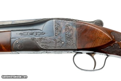ITHACA GRADE 4 KNICK SINGLE BARREL TRAP GUN 12 GAUGE WITH 2 EXTRA BARRELS - Image 16 of 19