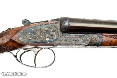 ABERCROMBIE & FITCH FRANCOTTE BEST SIDELOCK SXS 12 GAUGE