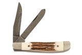 PARKER-EDWARDS DAMASCUS 512 2 BLADE FOLDING POCKET KNIFE - 2 of 2
