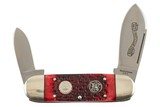 SMITH & WESSON, RED BONE SUNFISH; 1997 NKCA CLUB KNIFE - 1 of 2