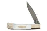 AMERICAN BLADE STOCKMAN w/ PARKER-EDWARDS SINGLE BLADE; 1986 ABCA KNIFE SET - 1 OF 3997 - 3 of 4