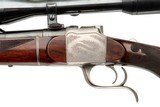 HARTMANN & WEISS TAKEDOWN SINGLE SHOT RIFLE 300 H&H WITH EXTRA 22-250 BARREL - 3 of 19