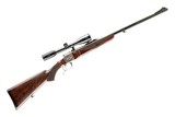 HARTMANN & WEISS TAKEDOWN SINGLE SHOT RIFLE 300 H&H WITH EXTRA 22-250 BARREL - 2 of 19