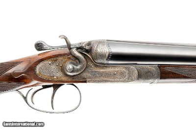 FRANCOTTE VL&D BAR ACTION HAMMER PIGEON GUN SXS 12 GAUGE