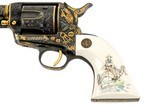 "TEX & PATCHES" COLT BUNTLINE SPECIAL 12" - .45 CALIBER COLT IN PRESENTATION CASE BY MICHAEL DUBBER - 9 of 15