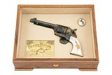 "CRAZY HORSE" COLT SINGLE ACTION SECOND GENERATION MODEL P IN PRESENTATION CASE BY MICHAEL DUBBER - 1 of 14