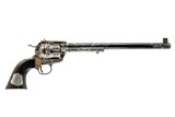 "THE WYATT EARP COLT" 12 INCH BUNTLINE SPECIAL - .45 COLT IN PRESENTATION CASE, ENGRAVED BY MICHAEL DUBBER AND 2019 C.C.A HOWARD DOVE WINNER - 2 of 15