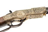 "THE STONEWALL BRIGADE RIFLE" HENRY MODEL H011 44-40 ENGRAVED BY MICHAEL DUBBER, IN PRESENTATION CASE - 7 of 17