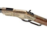 "THE STONEWALL BRIGADE RIFLE" HENRY MODEL H011 44-40 ENGRAVED BY MICHAEL DUBBER, IN PRESENTATION CASE - 8 of 17