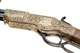 "THE STONEWALL BRIGADE RIFLE" HENRY MODEL H011 44-40 ENGRAVED BY MICHAEL DUBBER, IN PRESENTATION CASE - 6 of 17