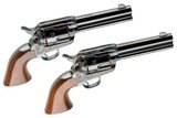 TURNBULL MANUFACTURING / U.S.F.A PAIR OF SINGLE ACTION ARMY 44 RUSSIIAN
EACH GUN HAS EXTRA 44 S&W CYLINDERS - 3 of 6