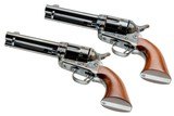 TURNBULL MANUFACTURING / U.S.F.A PAIR OF SINGLE ACTION ARMY 44 RUSSIIAN
EACH GUN HAS EXTRA 44 S&W CYLINDERS - 6 of 6