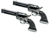 U.S.F.A PAIR SINGLE ACTION ARMY 45 COLT - 6 of 8