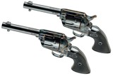 U.S.F.A PAIR SINGLE ACTION ARMY 45 COLT - 4 of 8