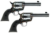 U.S.F.A PAIR SINGLE ACTION ARMY 45 COLT - 1 of 8
