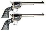COLT PEACEMAKER BUNTLINE "RIGHT TO BEAR ARMS" COMMEMORATIVE PAIR 22 LR - 1 of 8