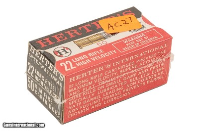 Herter's 22 Long Rifle