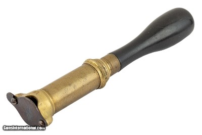 HAWKSLEY 12 BORE PINFIRE HAND ROLL TURNOVER