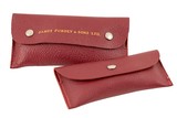 PURDEY 12 BORE CLEANING KIT IN RED LEATHER POUCH - 2 of 2