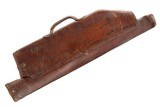 VINTAGE LEATHER TAKE DOWN CASE/SLIP FOR RIFLE - 1 of 2