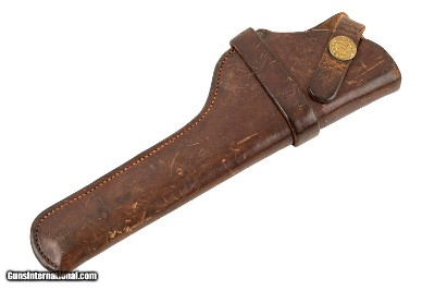 HEISER LEATHER HOLSTER FITS LUGER COLT WOODSMAN