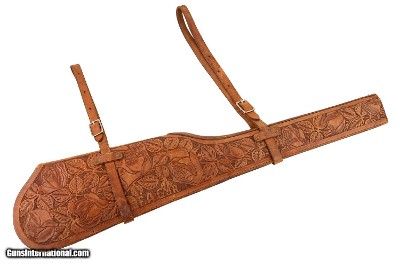 VINTAGE M.C. FALLIS GRANBY COLORADO TOOLED RIFLE SCABBARD