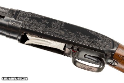 WINCHESTER MODEL 12 UPGRADE PIGEON GRADE 12 GAUGE 12-5 ENGRAVED - Image 6 of 16