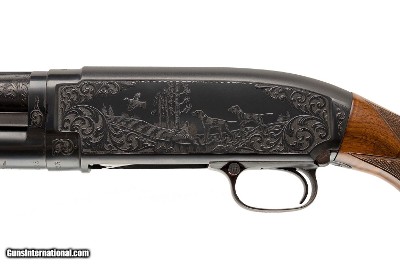 WINCHESTER MODEL 12 UPGRADE PIGEON GRADE 12 GAUGE 12-5 ENGRAVED - Image 3 of 16