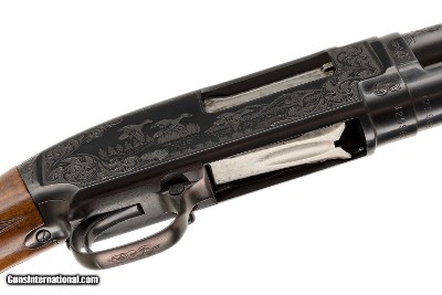 WINCHESTER MODEL 12 UPGRADE PIGEON GRADE 12 GAUGE 12-5 ENGRAVED - Image 5 of 16