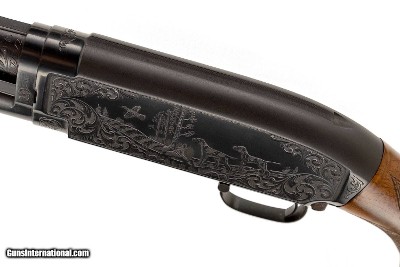WINCHESTER MODEL 12 UPGRADE PIGEON GRADE 12 GAUGE 12-5 ENGRAVED - Image 8 of 16