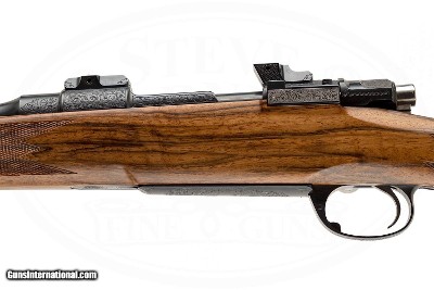CUSTOM MAUSER 22-250 ENGRAVED BY BARBARA LOVEJOY - Image 3 of 17