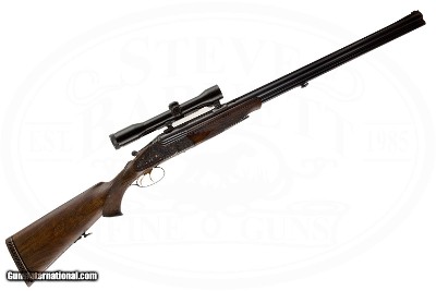 BARTH O/U COMBINATION GUN 16 GAUGE & 25-35 (6.5X52R)