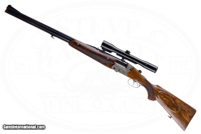BOROVNIK BOXLOCK O/U RIFLE 300 H&H MAGNUM W/ LOAD DATA BY KEN OWEN - Image 3 of 19