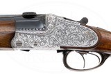 KRIEGHOFF NEPTUNE SIDELOCK EJECTOR 16GA O/U WITH 16GA OVER 7X65R COMBINATION BARRELS; 22LR AND 22 MAG INSERTS - 4 of 19