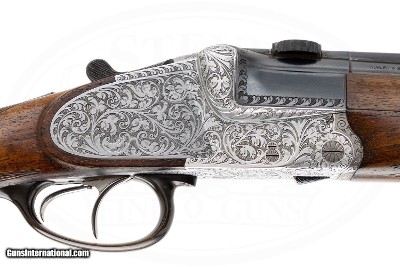 KRIEGHOFF NEPTUNE SIDELOCK EJECTOR 16GA O/U WITH 16GA OVER 7X65R COMBINATION BARRELS; 22LR AND 22 MAG INSERTS - Image 2 of 19