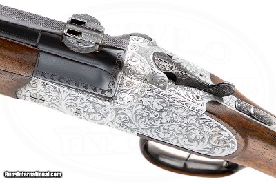KRIEGHOFF NEPTUNE SIDELOCK EJECTOR 16GA O/U WITH 16GA OVER 7X65R COMBINATION BARRELS; 22LR AND 22 MAG INSERTS - Image 6 of 19