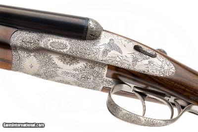 GRIFFIN & HOWE EXTRA FINISH ROUND BODY SIDELOCK 12 GAUGE - Image 8 of 17