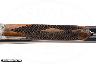 GRIFFIN & HOWE EXTRA FINISH ROUND BODY SIDELOCK 12 GAUGE - Image 13 of 17