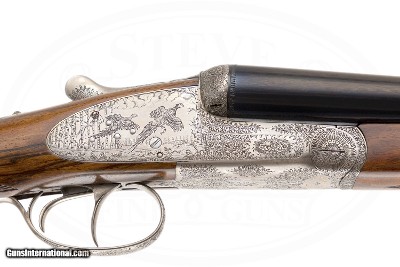 GRIFFIN & HOWE EXTRA FINISH ROUND BODY SIDELOCK 12 GAUGE