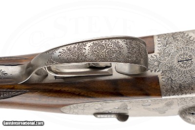 GRIFFIN & HOWE EXTRA FINISH ROUND BODY SIDELOCK 12 GAUGE - Image 11 of 17
