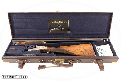 GRIFFIN & HOWE EXTRA FINISH ROUND BODY SIDELOCK 12 GAUGE - Image 17 of 17