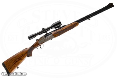 BOROVNIK BEST O/U RIFLE 9.3X64 BRENNEKE WITH EXTRA 300 WIN MAG BARRELS