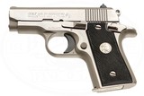 COLT MKIV SERIES 80 NICKEL MUSTANG 380 AUTO - 2 of 7