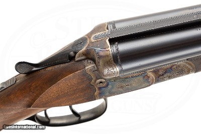 SIMSON BOXLOCK EJECTOR SXS 12 GAUGE 32 INCH BARRELS - Image 5 of 16