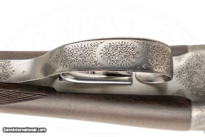 ABBIATICO & SALVINELLI ZEUSS 28 GAUGE 2 BARREL SET SABATTI ENGRAVED - Image 12 of 19