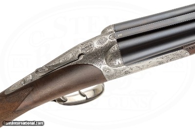 ABBIATICO & SALVINELLI ZEUSS 28 GAUGE 2 BARREL SET SABATTI ENGRAVED - Image 6 of 19